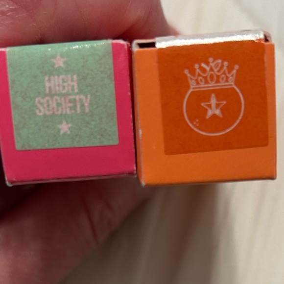 Jeffree Star Velour Liquid Lipstick in High Society and Tangerine Queen - Picture 4 of 6